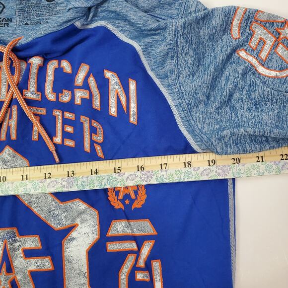 American Fighter Hoodie Lightweight Pullover MMA Fighter Training Mens Medium - Picture 6 of 7